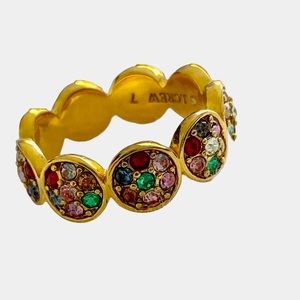 J. CREW Women’s Gemstone Eternity Band Ring. Size: 7